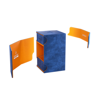 Deck Box - Gamegenic Watchtower 100+XL Convertible - Blue / Orange