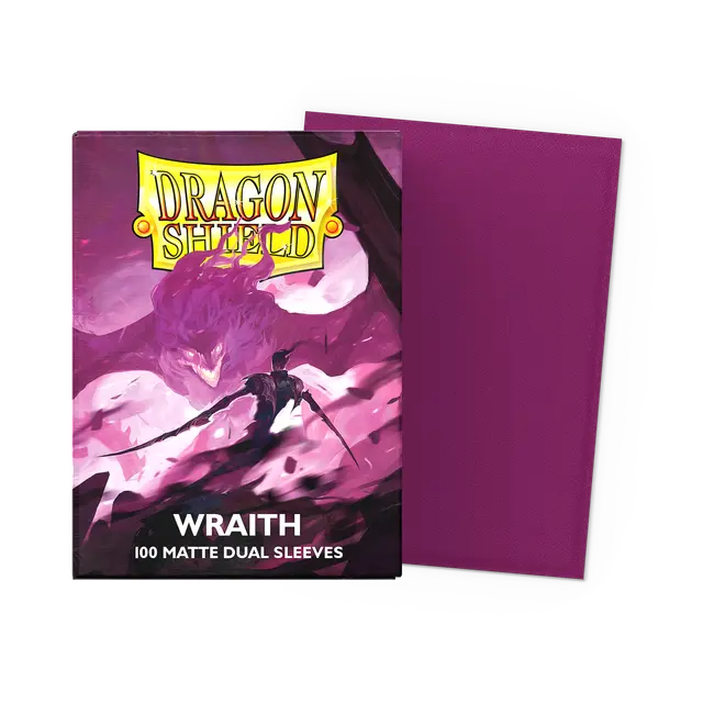 Dragon Shield | Matte Dual Sleeves | Wraith