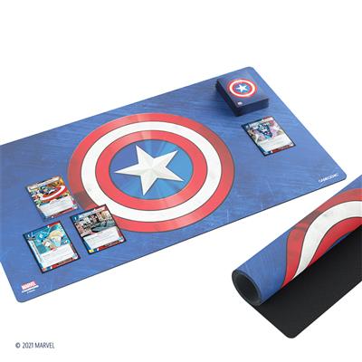 Playmat - Gamegenic - Marvel Champions: Captain America (61x35)
