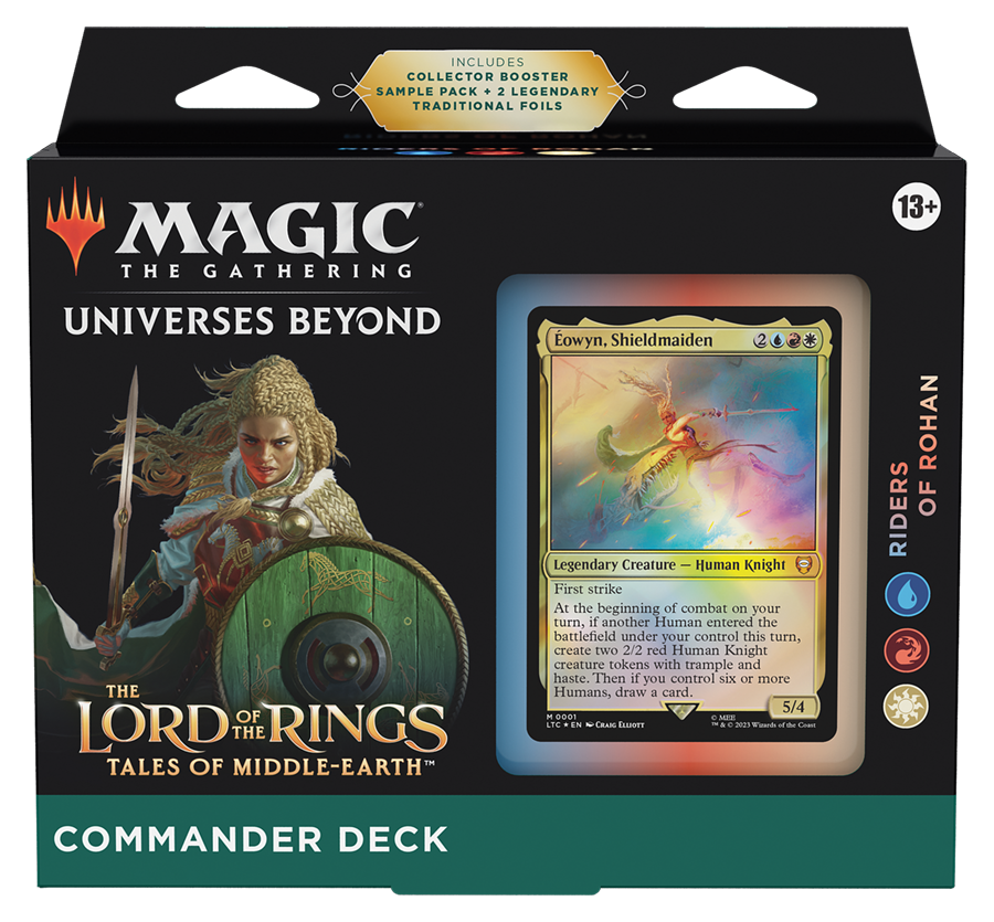 Lord of the Rings: Tales of Middle-earth: Commander Deck - Riders of Rohan | Magic: the Gathering