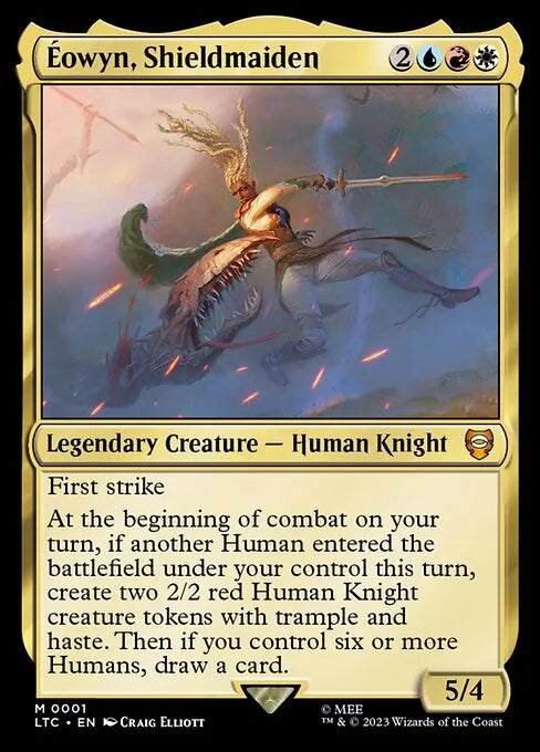 Lord of the Rings: Tales of Middle-earth: Commander Deck - Riders of Rohan | Magic: the Gathering