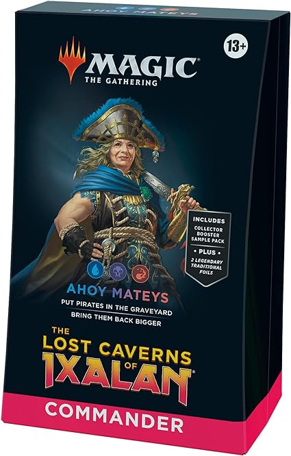 Magic the Gathering: The Lost Caverns of Ixalan | Preconstructed Commander Deck: Ahoy Mateys
