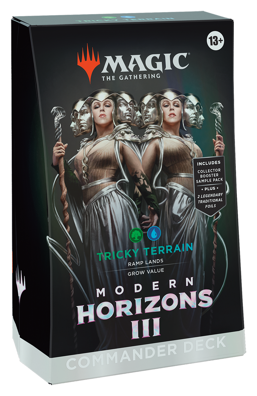 Magic: The Gathering Modern Horizons 3 Tricky Terrain Preconstructed Commander Deck