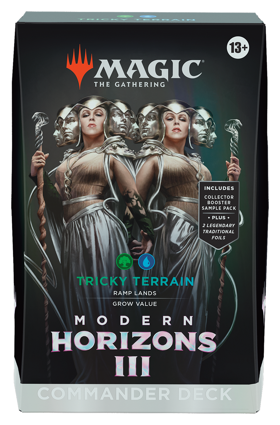 Magic: The Gathering Modern Horizons 3 Tricky Terrain Preconstructed Commander Deck