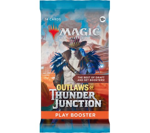 Magic the Gathering Outlaws of Thunder Junction Play Booster Front View