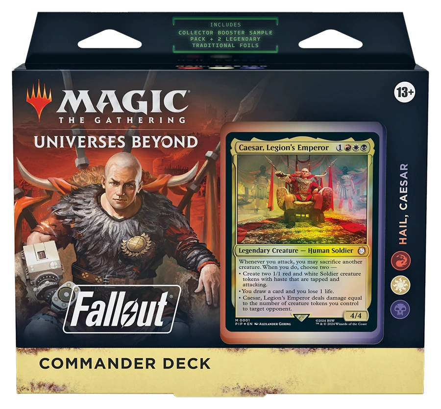 Magic: The Gathering X Fallout | Preconstructed Commander Deck | Hail, Ceasar
