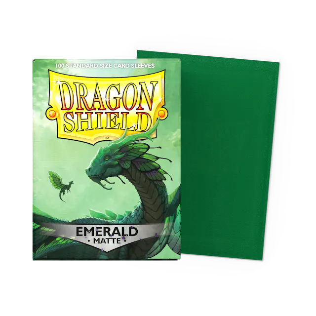 Dragon Shield | Matte Sleeves | Emerald