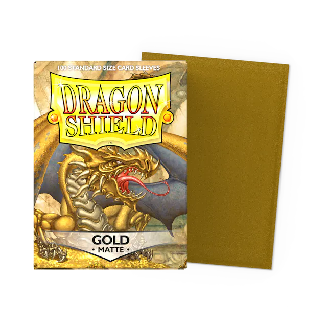 Dragon Shield | Matte Sleeves | Gold