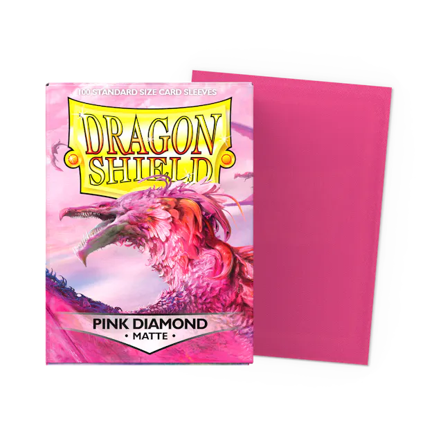 Dragon Shield | Matte Sleeves | Pink Diamond