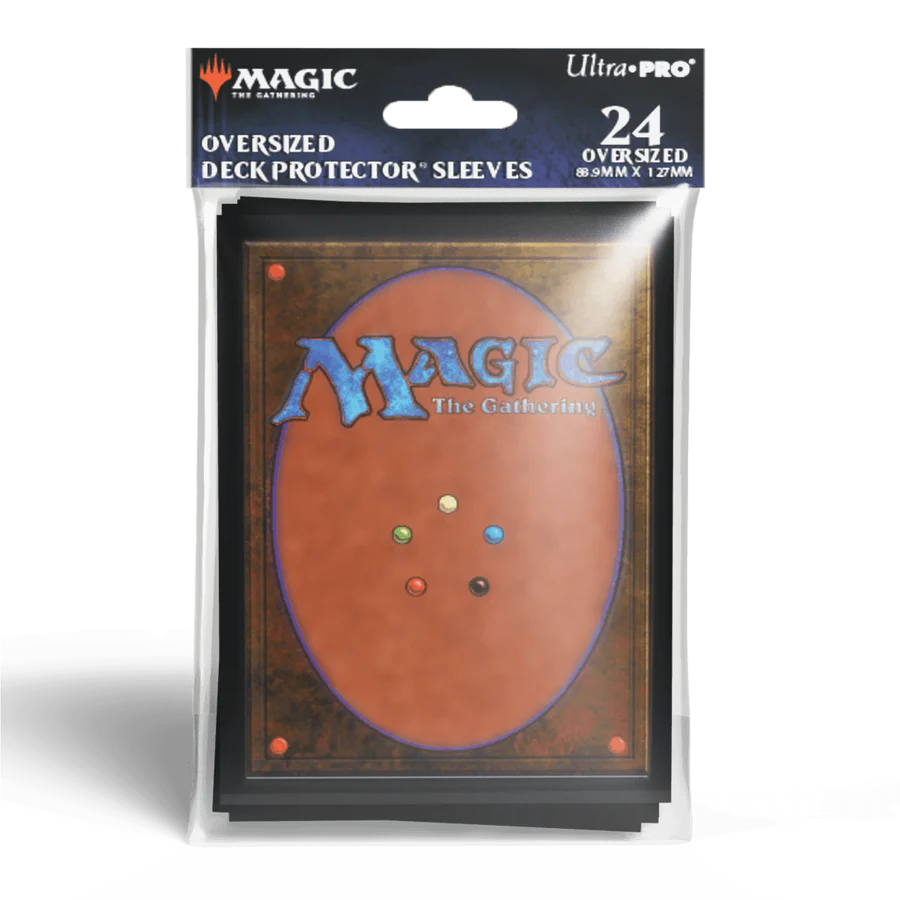 oversized magic the gathering card back sleeves
