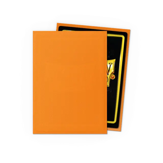 Card Sleeves - Dragon Shield Matte - (100) Orange
