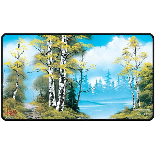 Playmat - Ultra Pro - Bob Ross Stitched Playmat - Lakeside Path