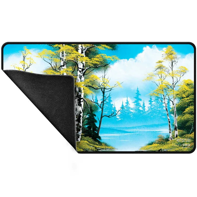 Playmat - Ultra Pro - Bob Ross Stitched Playmat - Lakeside Path