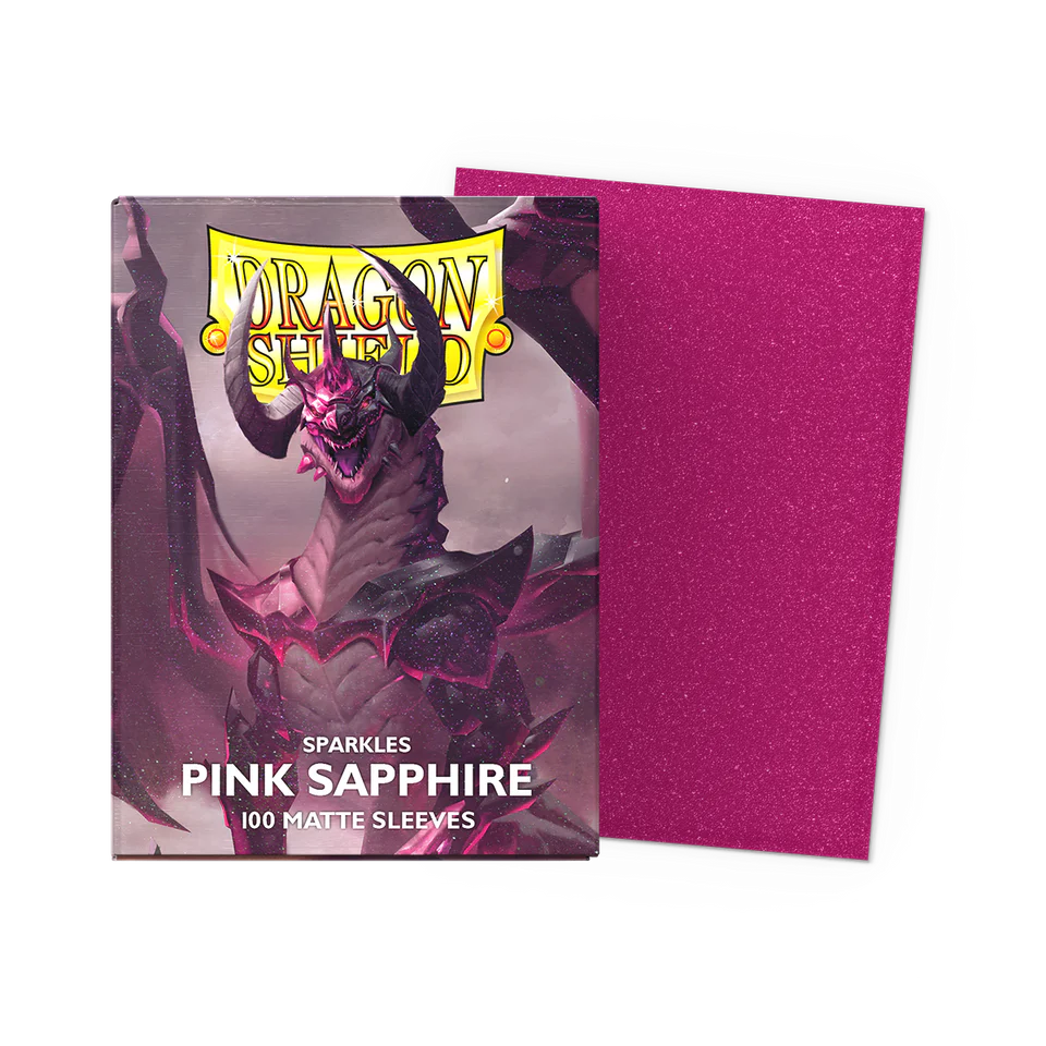 Dragon Shield | Matte Sleeves | Pink Sapphire