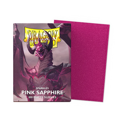 Dragon Shield | Matte Sleeves | Pink Sapphire