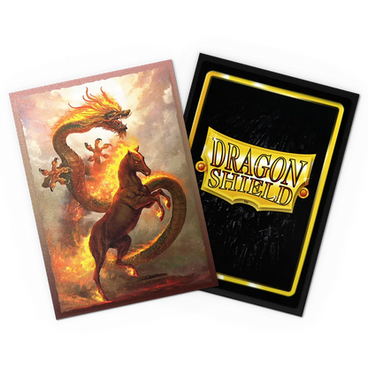 Dragon Shield | Matte Dual Art Sleeves | Fire Horse 2026