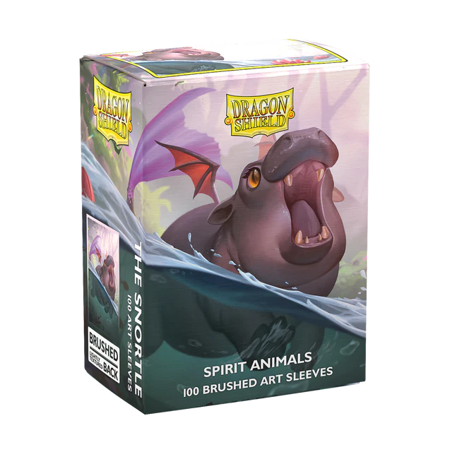 Dragon Shield | Brushed Art Sleeves | The Snortle