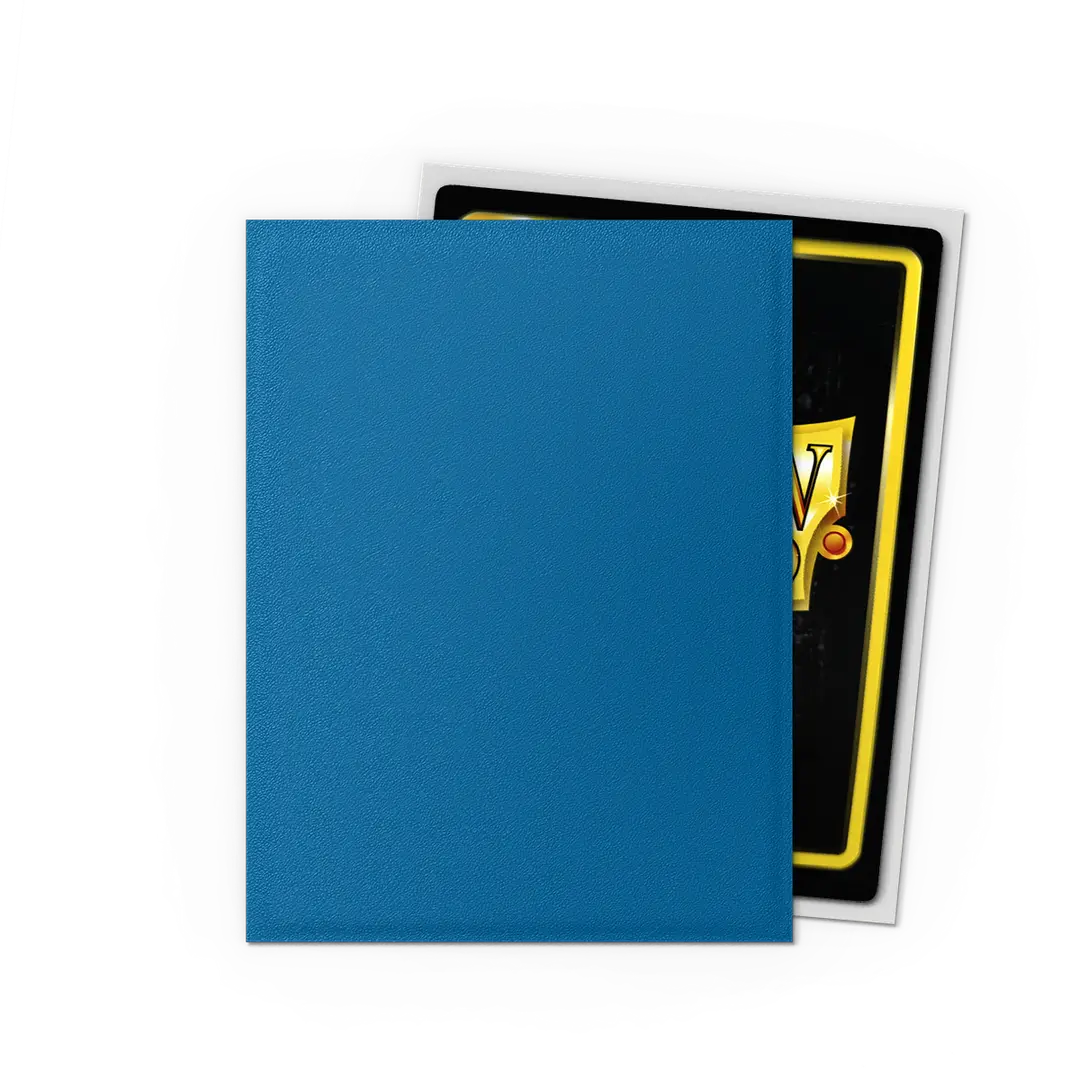Dragon Shield | Matte Dual Sleeves | Cobalt & Silver