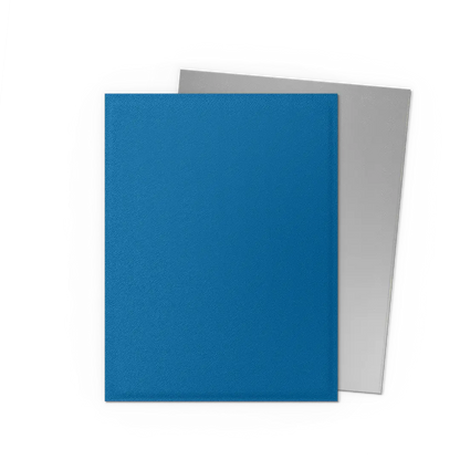 Dragon Shield | Matte Dual Sleeves | Blue Silver