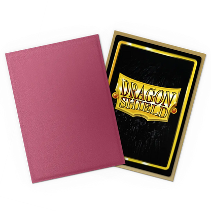 Dragon Shield | Matte Dual Sleeves | Pomegranate & Gold