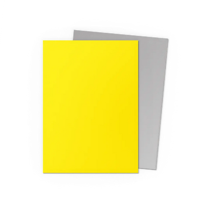 Dragon Shield | Matte Dual Sleeves | Yellow & Silver