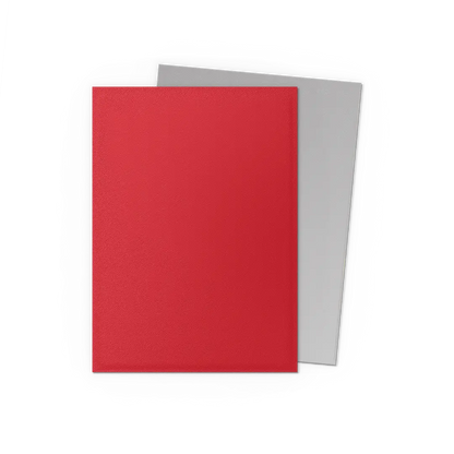 Dragon Shield | Matte Dual Sleeves | Crimson & Silver