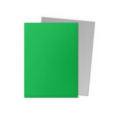 Dragon Shield | Matte Dual Sleeves | Apple Green & Silver
