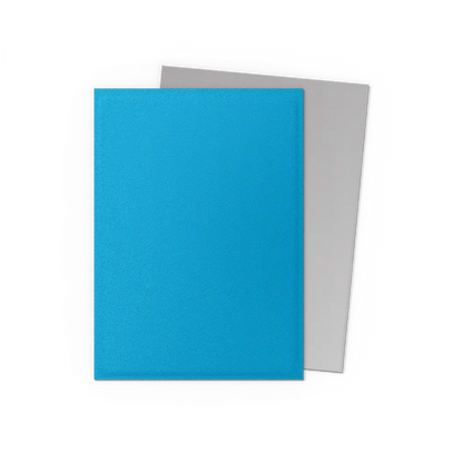 Dragon Shield | Matte Dual Sleeves | Sky Blue & Silver