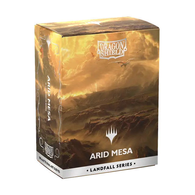 Dragon Shield | Matte Dual Art Sleeves | Landfall series: Arid Mesa