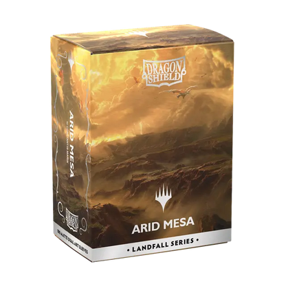 Dragon Shield | Matte Dual Art Sleeves | Landfall series: Arid Mesa
