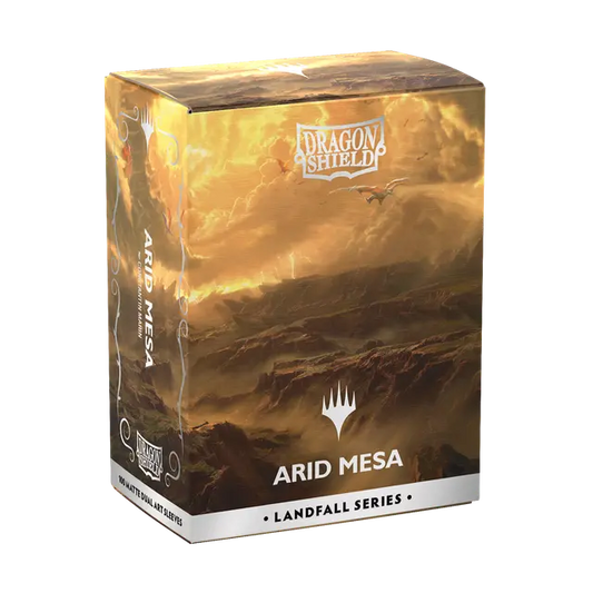 Dragon Shield | Matte Dual Art Sleeves | Landfall series: Arid Mesa