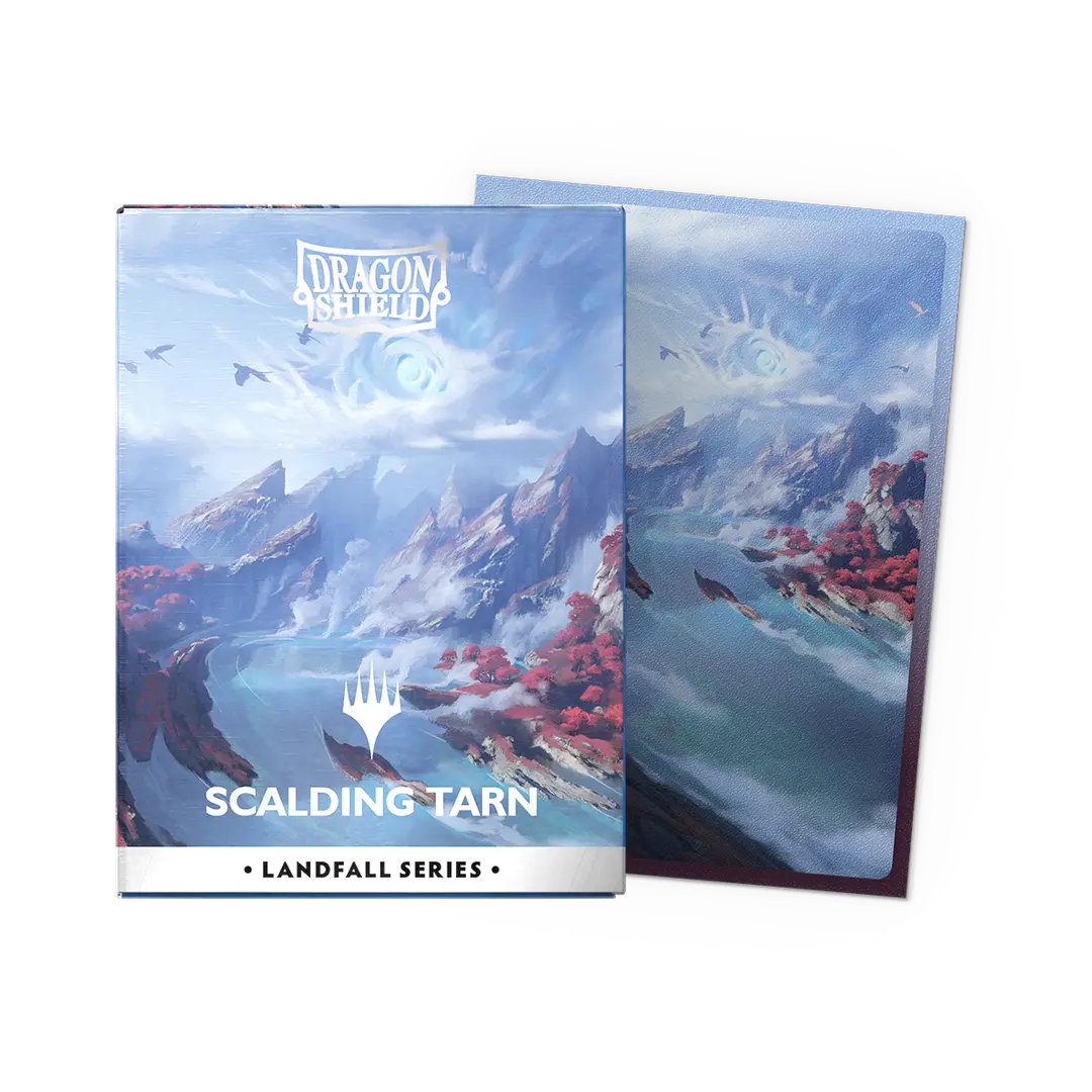 Dragon Shield | Matte Dual Art Sleeves | Landfall series: Scalding Tarn