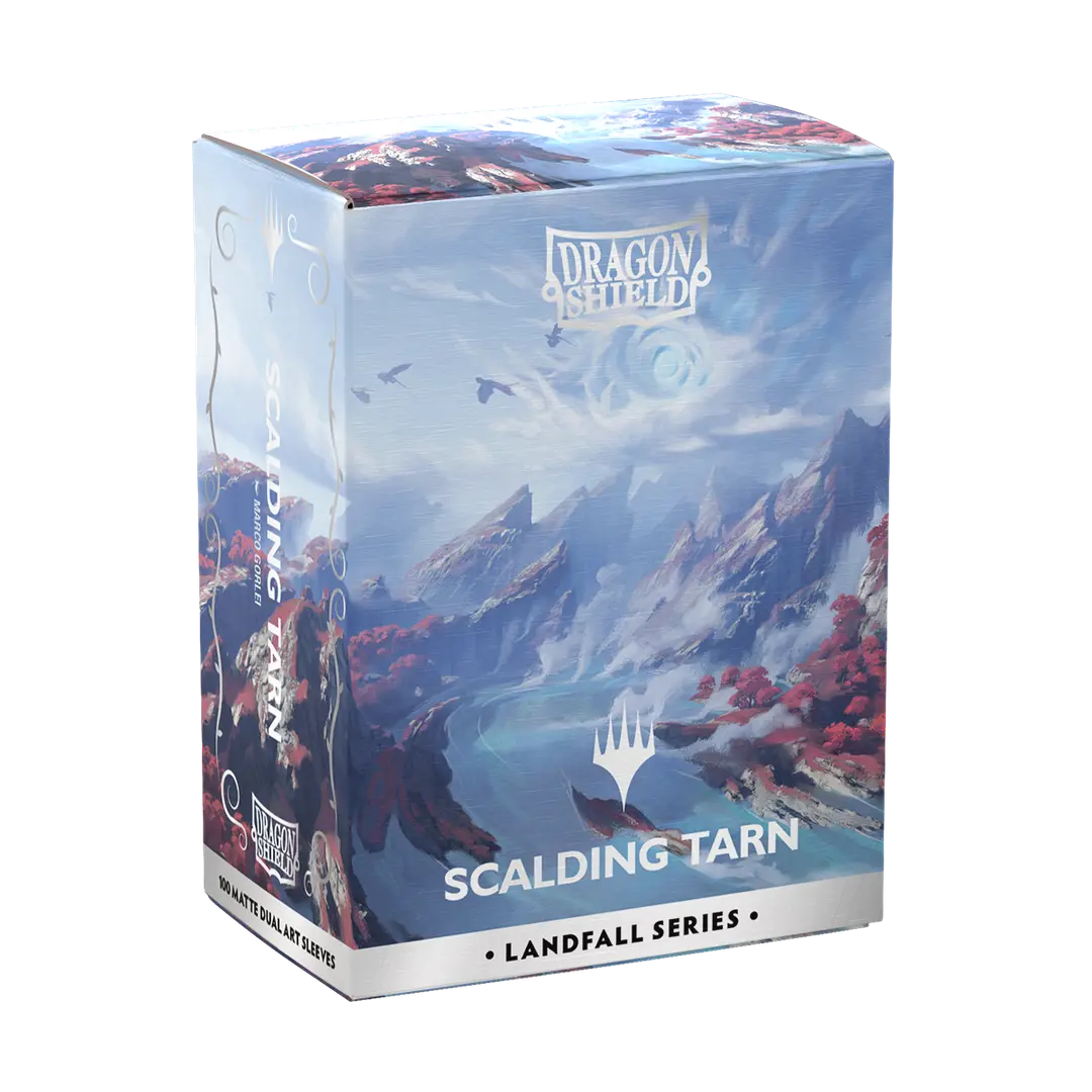 Dragon Shield | Matte Dual Art Sleeves | Landfall series: Scalding Tarn
