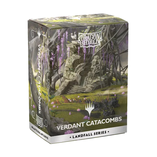 Dragon Shield | Matte Dual Art Sleeves | Landfall series: Verdant Catacombs