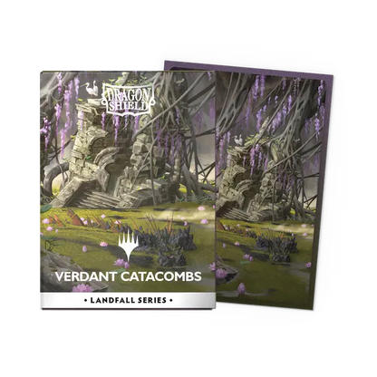 Dragon Shield | Matte Dual Art Sleeves | Landfall series: Verdant Catacombs