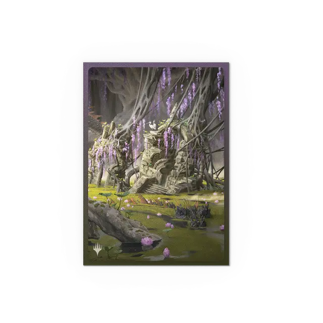 Dragon Shield | Matte Dual Art Sleeves | Landfall series: Verdant Catacombs