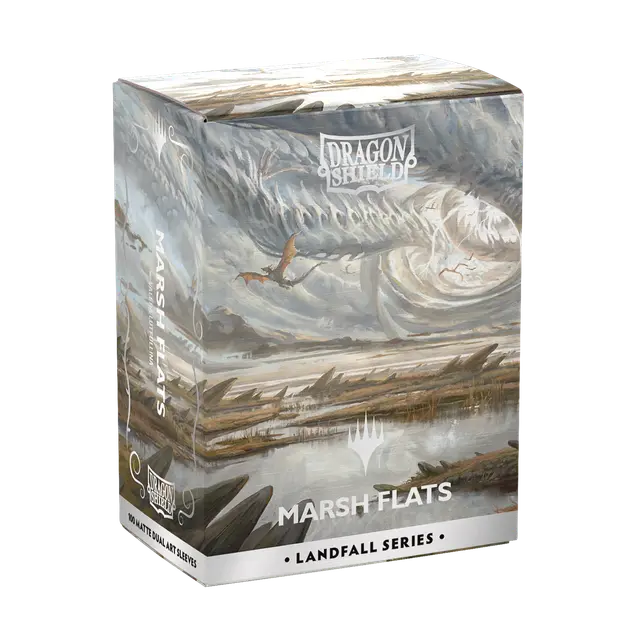 Dragon Shield | Matte Dual Art Sleeves | Landfall series: Marsh Flats