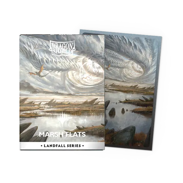 Dragon Shield | Matte Dual Art Sleeves | Landfall series: Marsh Flats