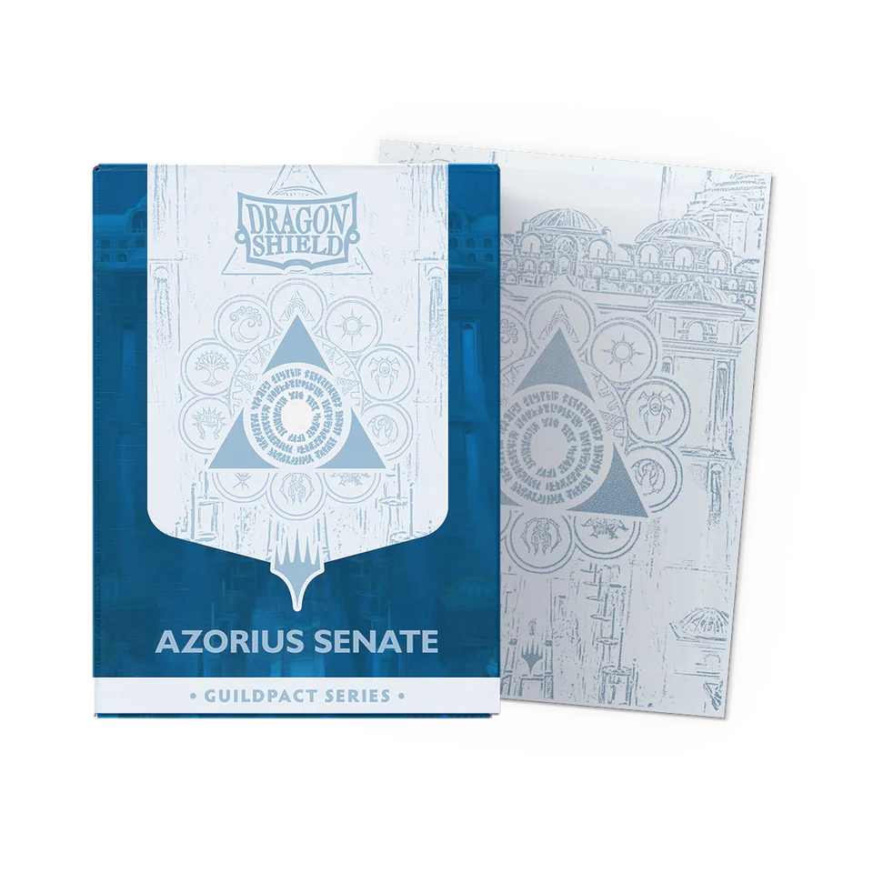 Dragon Shield | Matte Dual Art Sleeves | Guildpact series: Azorius Senate