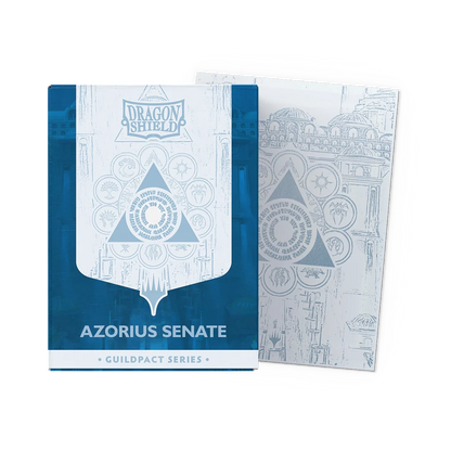 Dragon Shield | Matte Dual Art Sleeves | Guildpact series: Azorius Senate