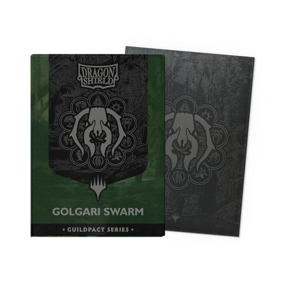 Dragon Shield | Matte Dual Art Sleeves | Guildpact series: Golgari Swarm