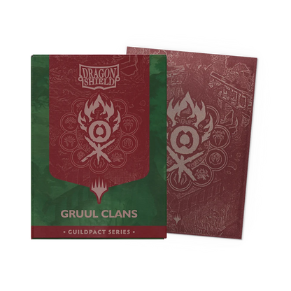Dragon Shield | Matte Dual Art Sleeves | Guildpact series: Gruul Clans