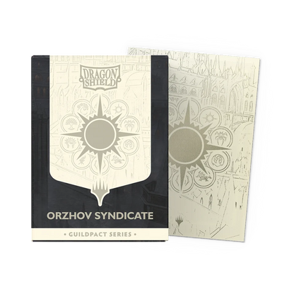 Dragon Shield | Matte Dual Art Sleeves | Guildpact series: Orzhov Syndicate