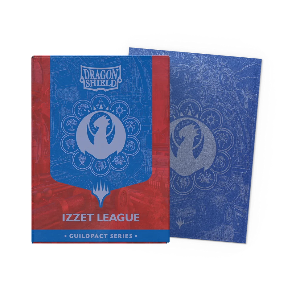 Dragon Shield | Matte Dual Art Sleeves | Guildpact series: Izzet League