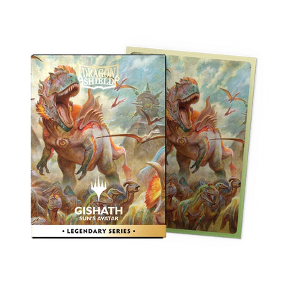 Dragon Shield | Matte Dual Art Sleeves | Legendary Series: Gishath, Sun's Avatar