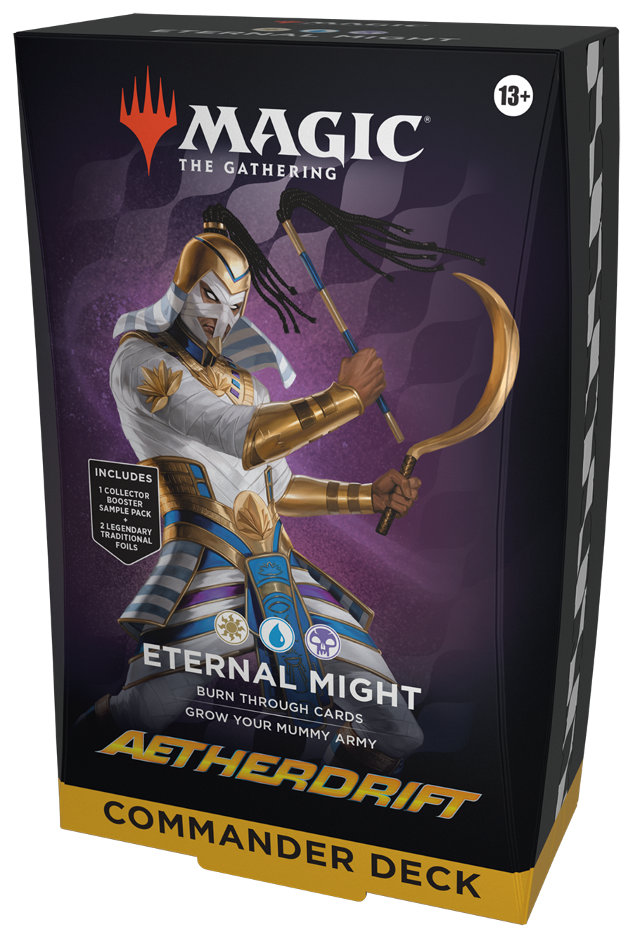 Aetherdrift Magic the Gathering Commander Deck Eternal Might 3