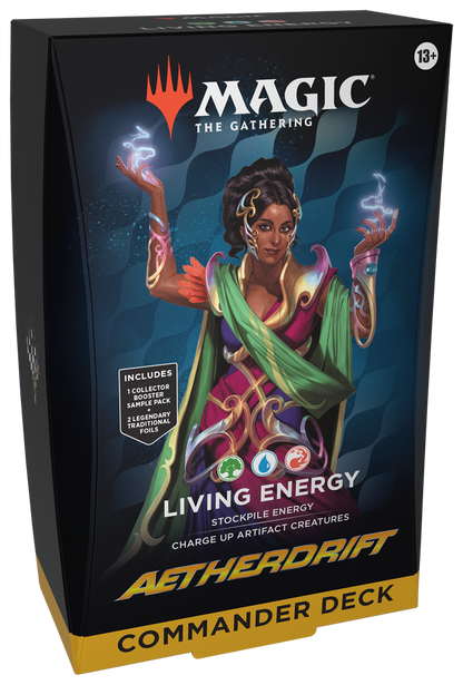 Aetherdrift Magic the Gathering Commander Deck Living Energy 1