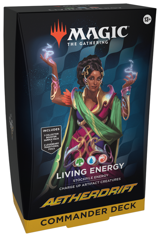 Aetherdrift Magic the Gathering Commander Deck Living Energy 1