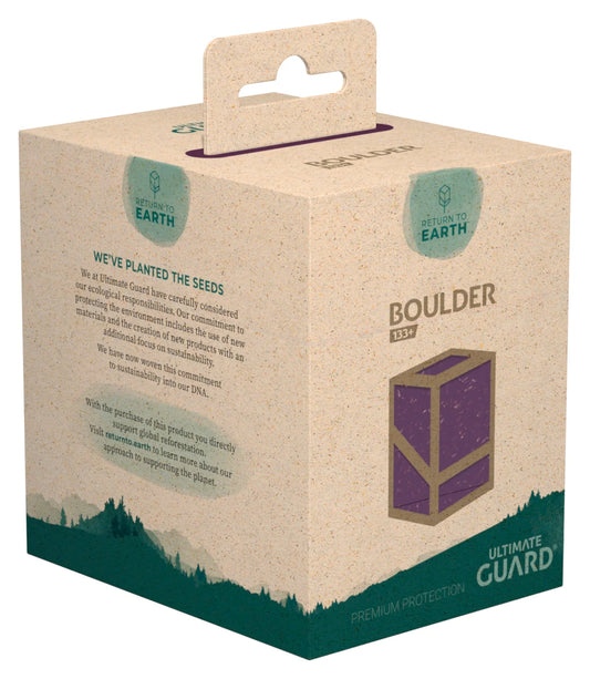 Deck Box - Ultimate Guard - Return to Earth - Boulder 133+ Purple