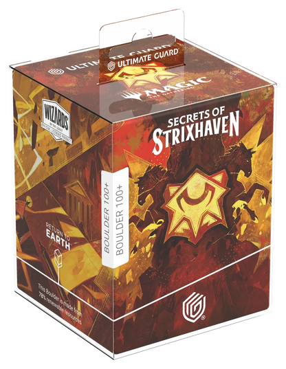 Deck Box - Ultimate Guard - Return to Earth - Boulder 100+ - Secrets of Strixhaven - Lorehold